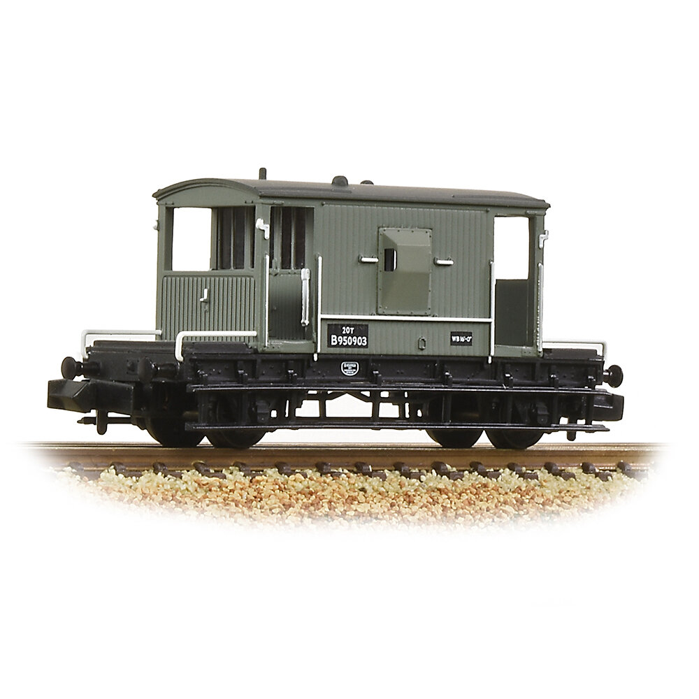 BR 20T Brake Van BR Grey (Early)